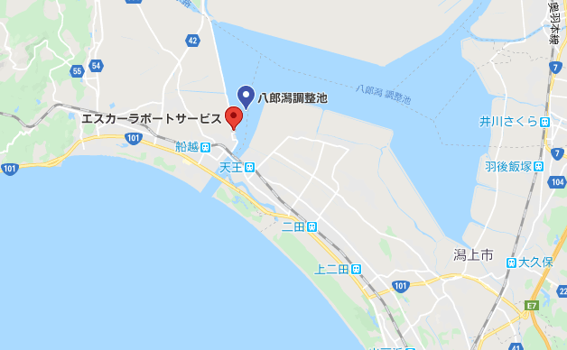 八郎潟のレンタルボート店：エスカーラボートサービス
