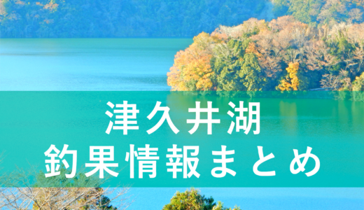 【リアルタイム更新】津久井湖バス釣り釣果情報まとめ！